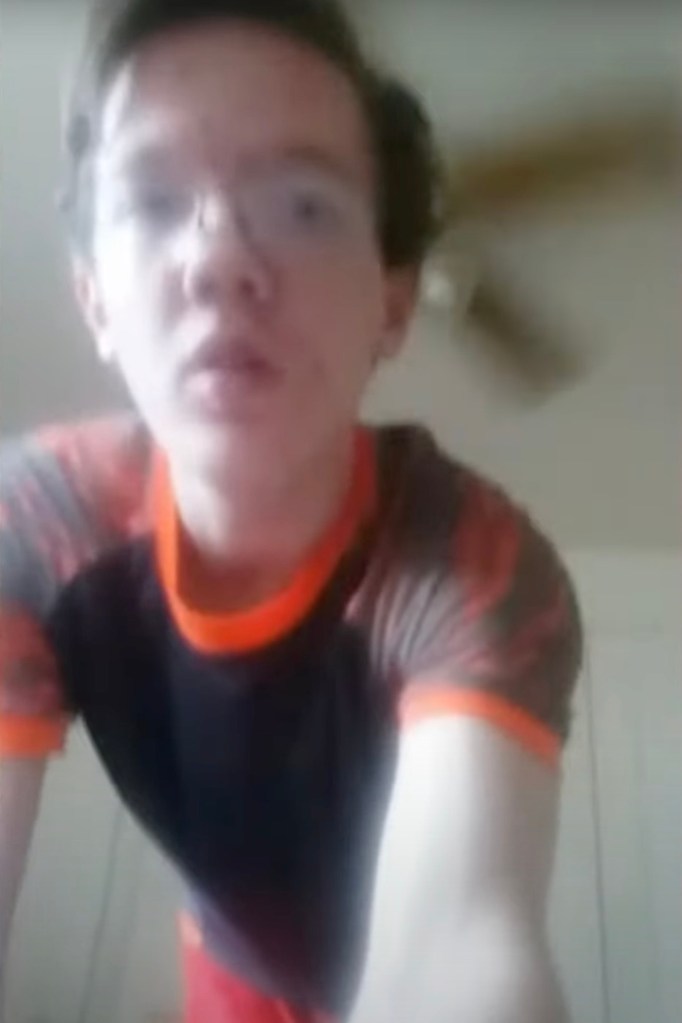 Thomas Crooks in glasses and a t-shirt, looking directly at the camera.