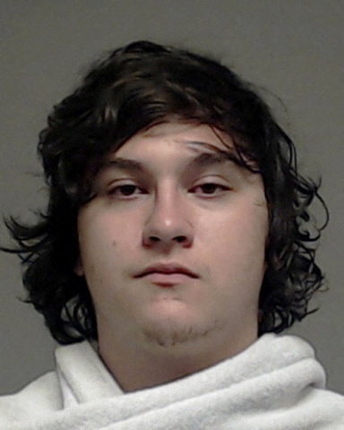 Police booking mugshot of Joshua Jahns.