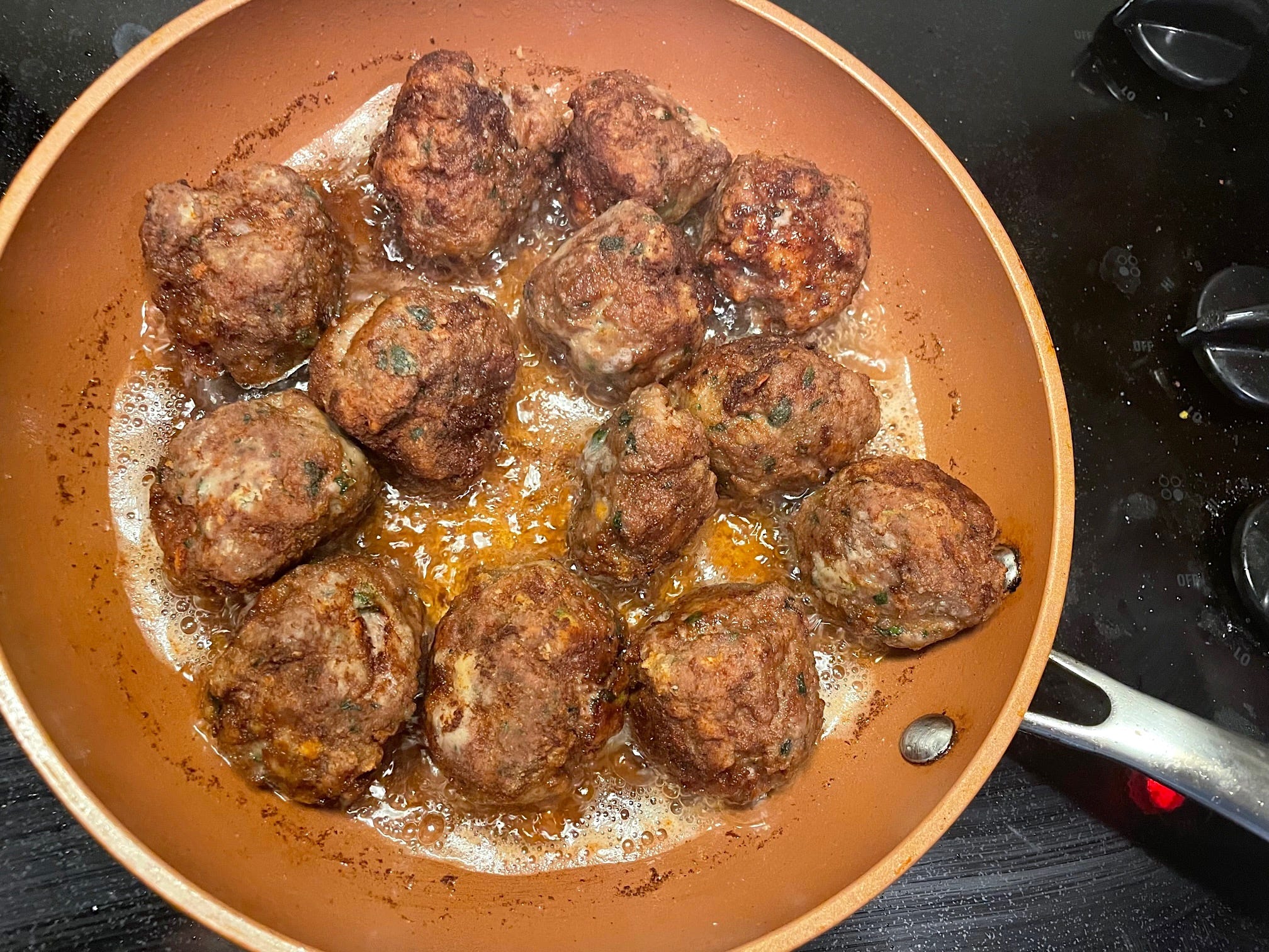 Anneta's dad's Greek meatballs