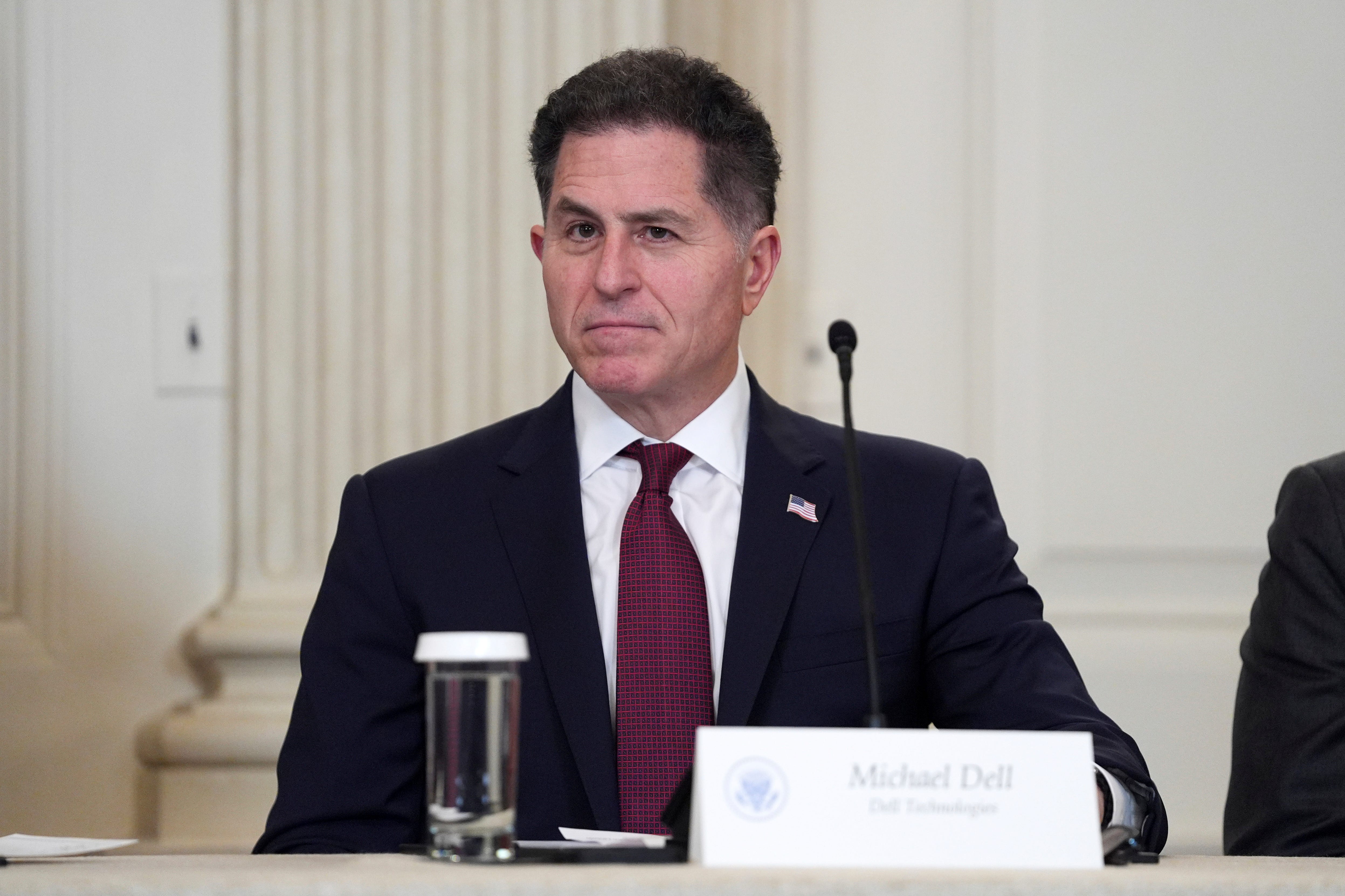 Dell Technologies CEO Michael Dell at an 