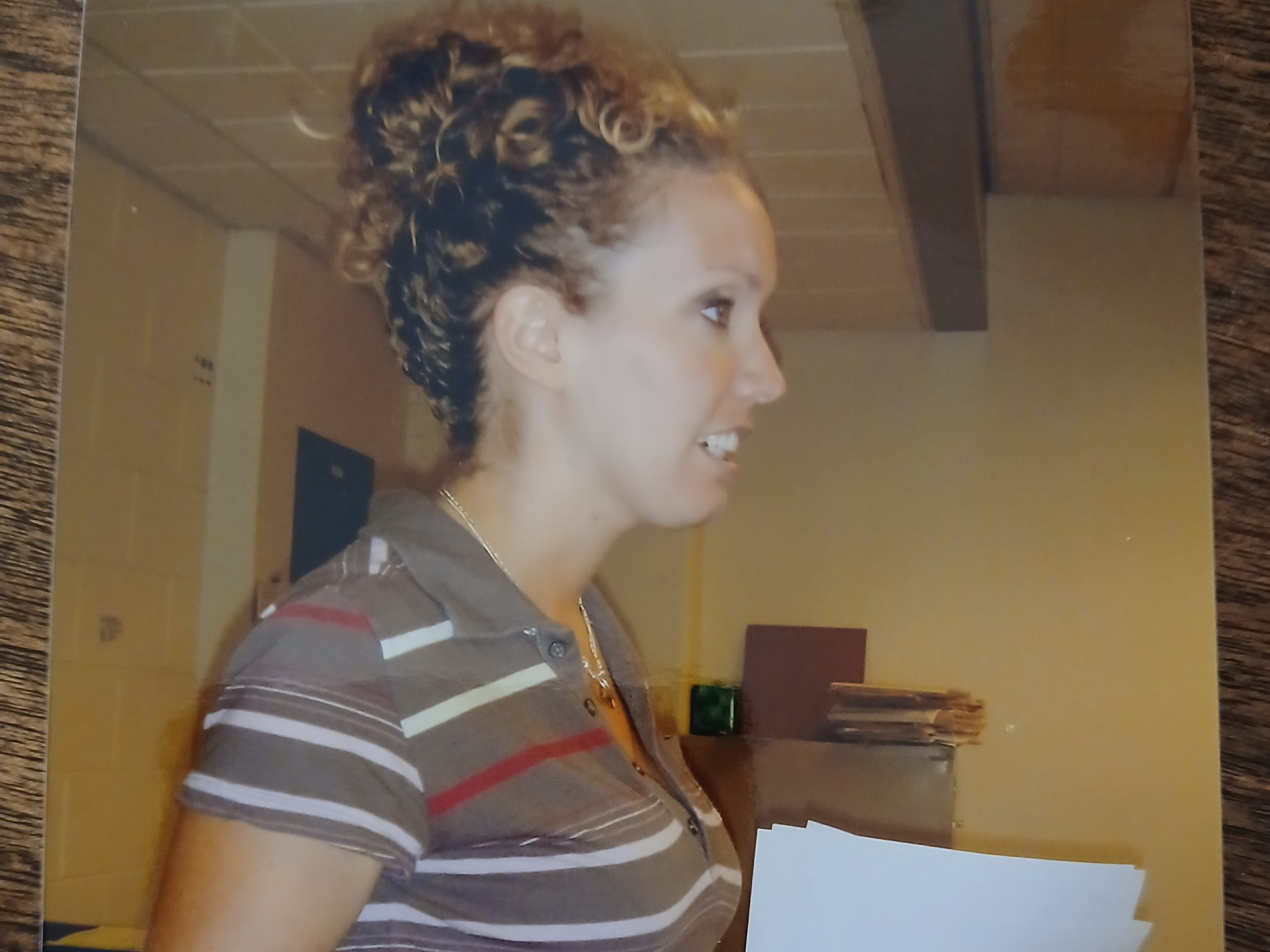 Woman in classroom