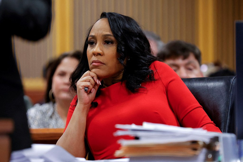 Fulton County District Attorney Fani Willis in Atlanta.