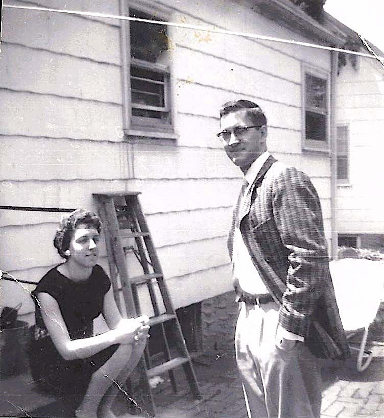 The author's grandparents in 1959