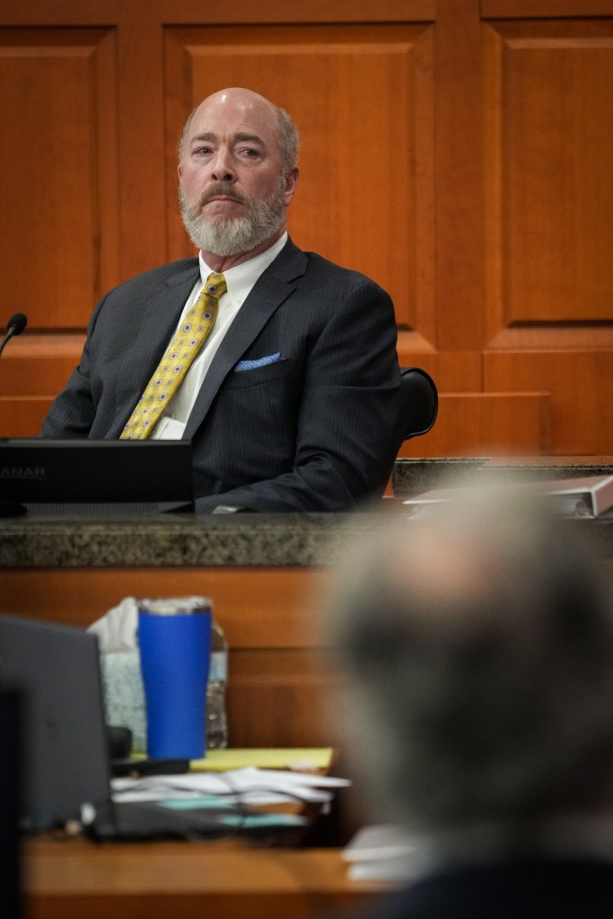 Robert Cary McNair Jr. testifies in court.