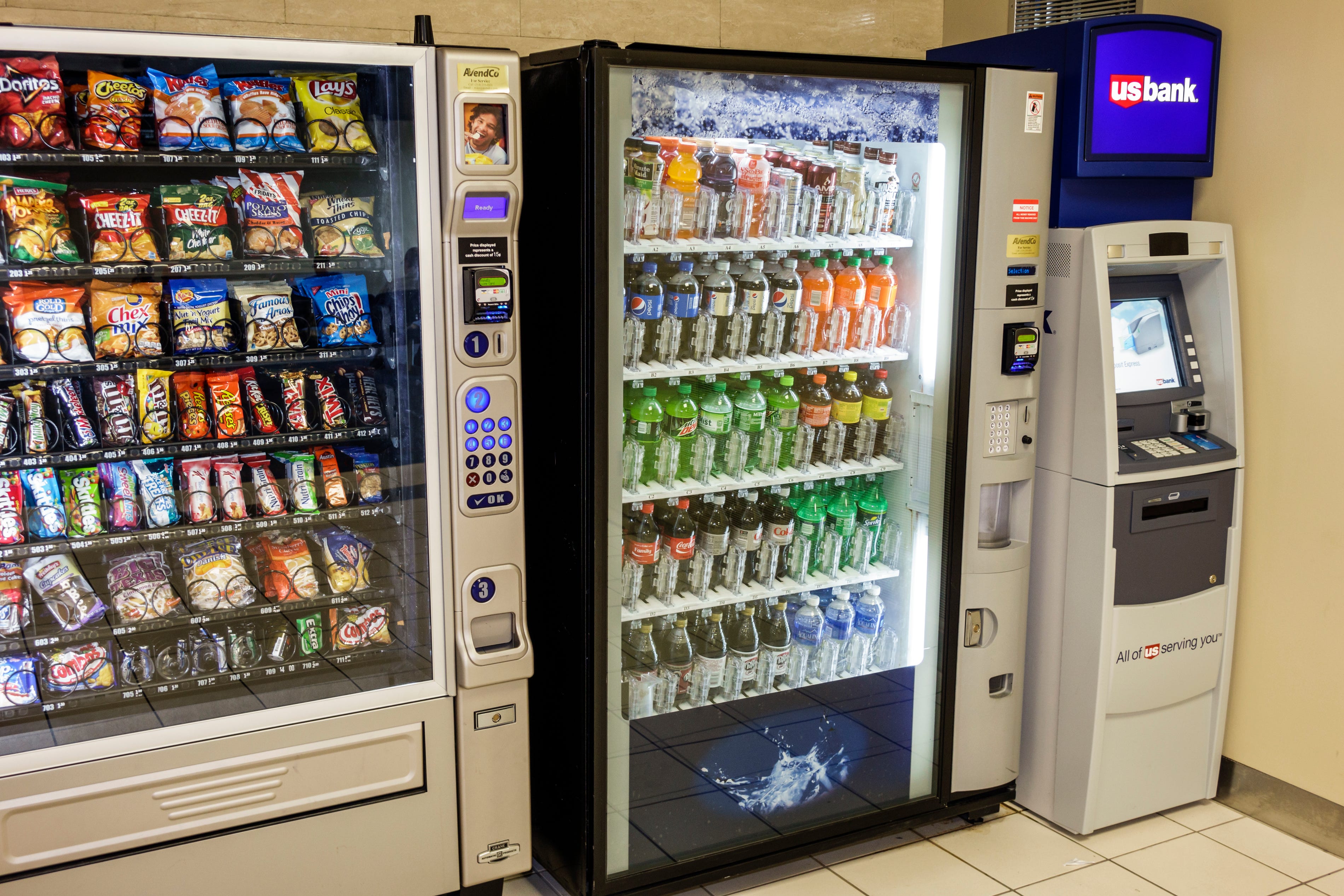vending machines