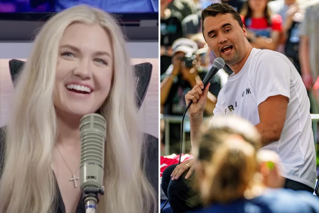 Erika Kirk seen smiling, makes announcement on rare 'The Charlie Kirk Show'  appearance – DNyuz