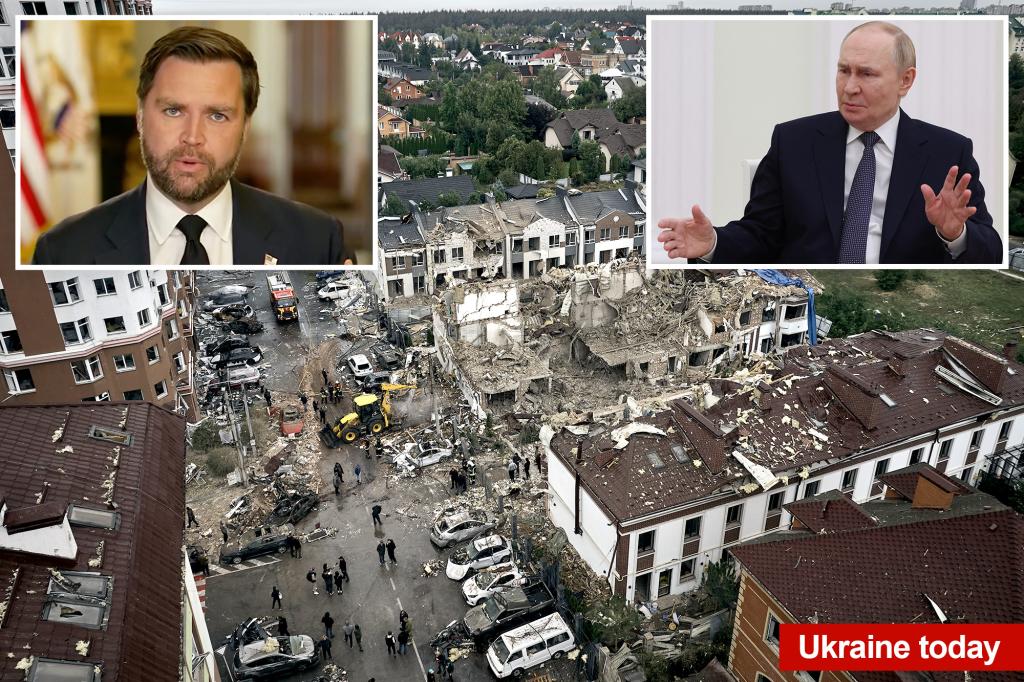 Vance mocks Russians over ‘stalled’ war in Ukraine: ‘Don’t have much … to show for it’