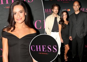 ‘Chess’ moves back to Broadway as fans line up for tickets to ‘80s revival, signed Lea Michele posters