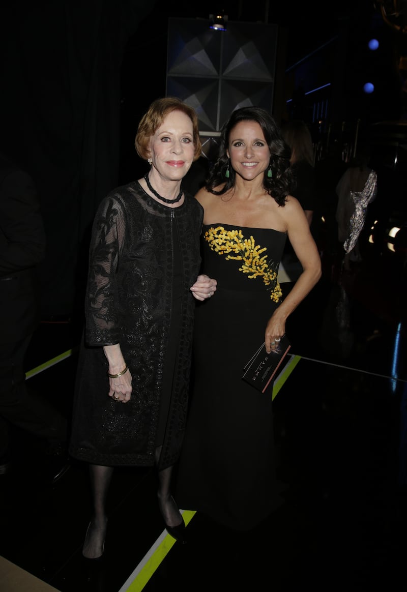 Carol Burnett and Julia Louis-Dreyfus