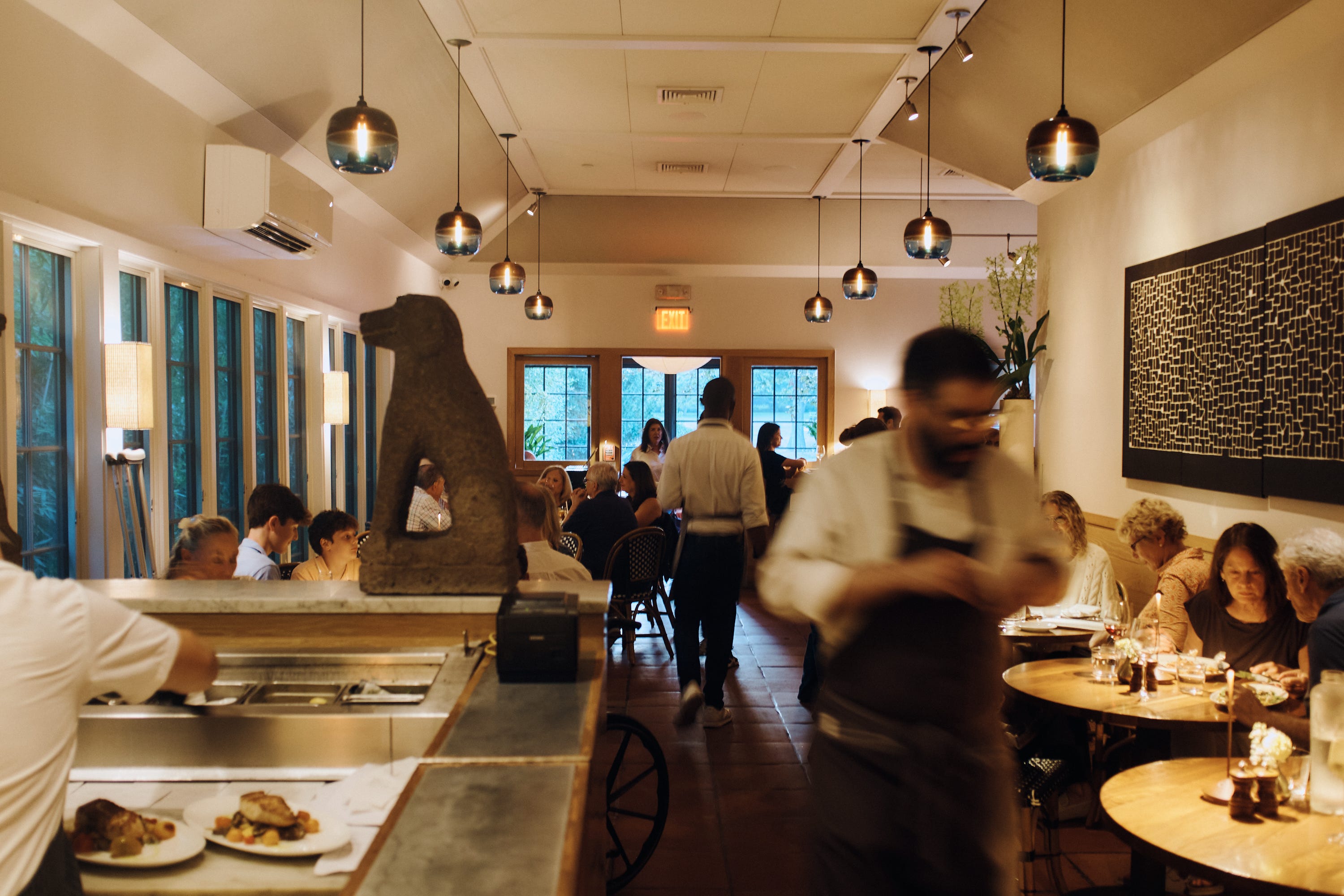 interior of nick and toni's