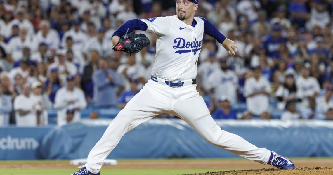 ‘That’s why I came here.’ Dodgers bet on Blake Snell’s potential as a postseason ace