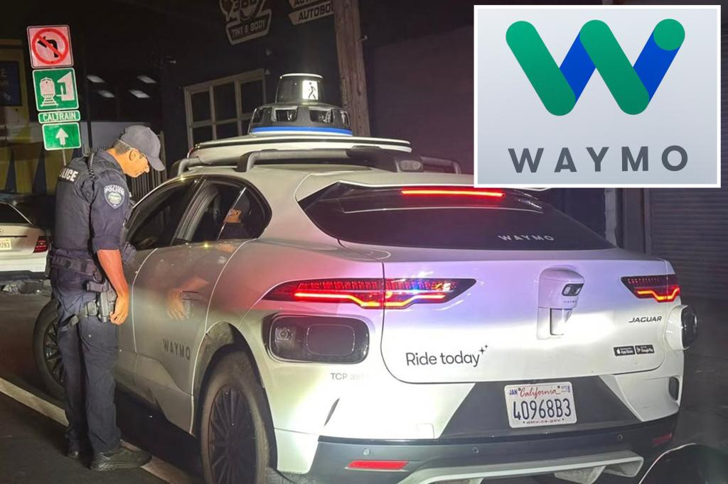 Cops pull over driverless Waymo taxi during DUI operation: ‘No driver, no hands, no clue’