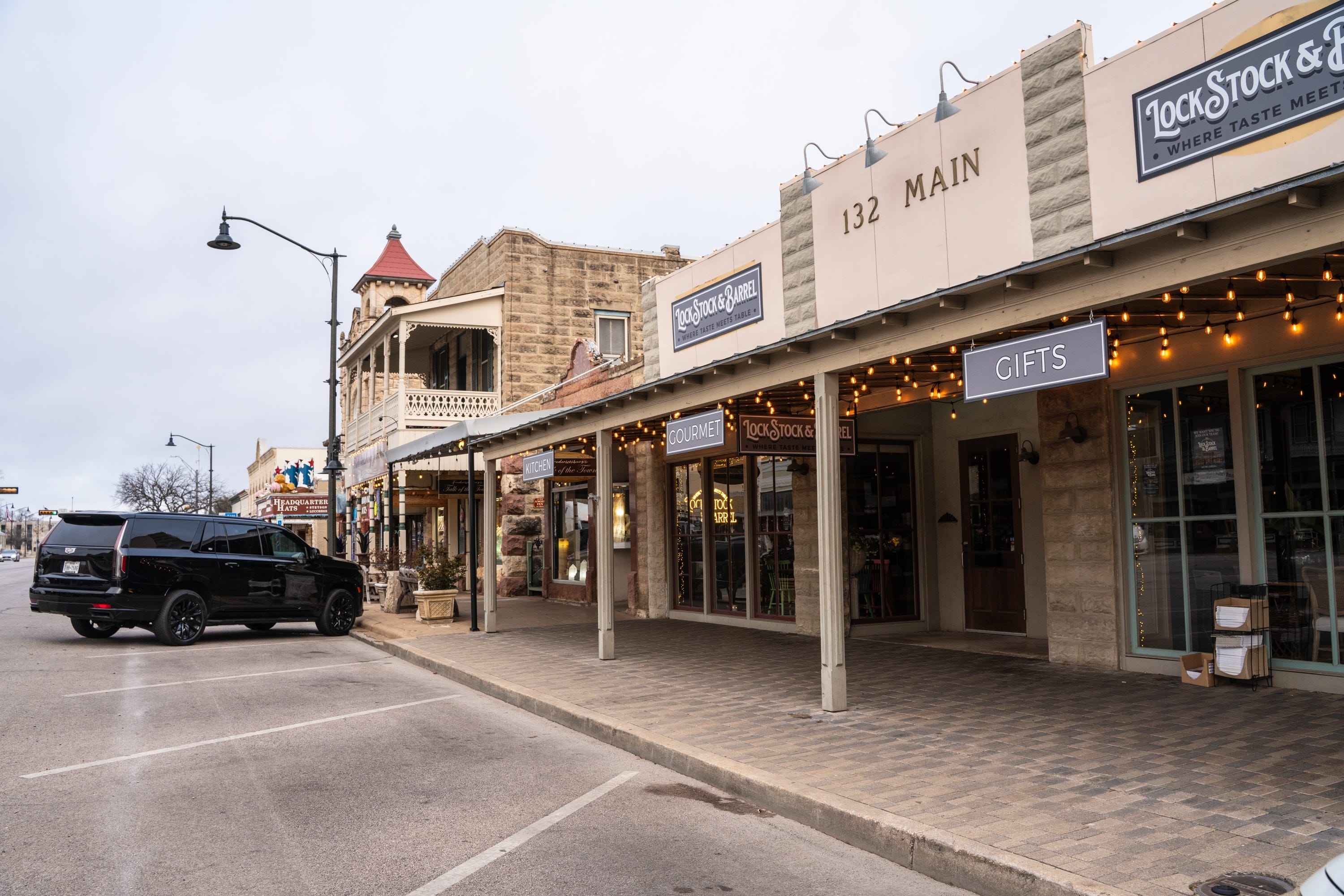 Main Street in Fredericksburg, Texas