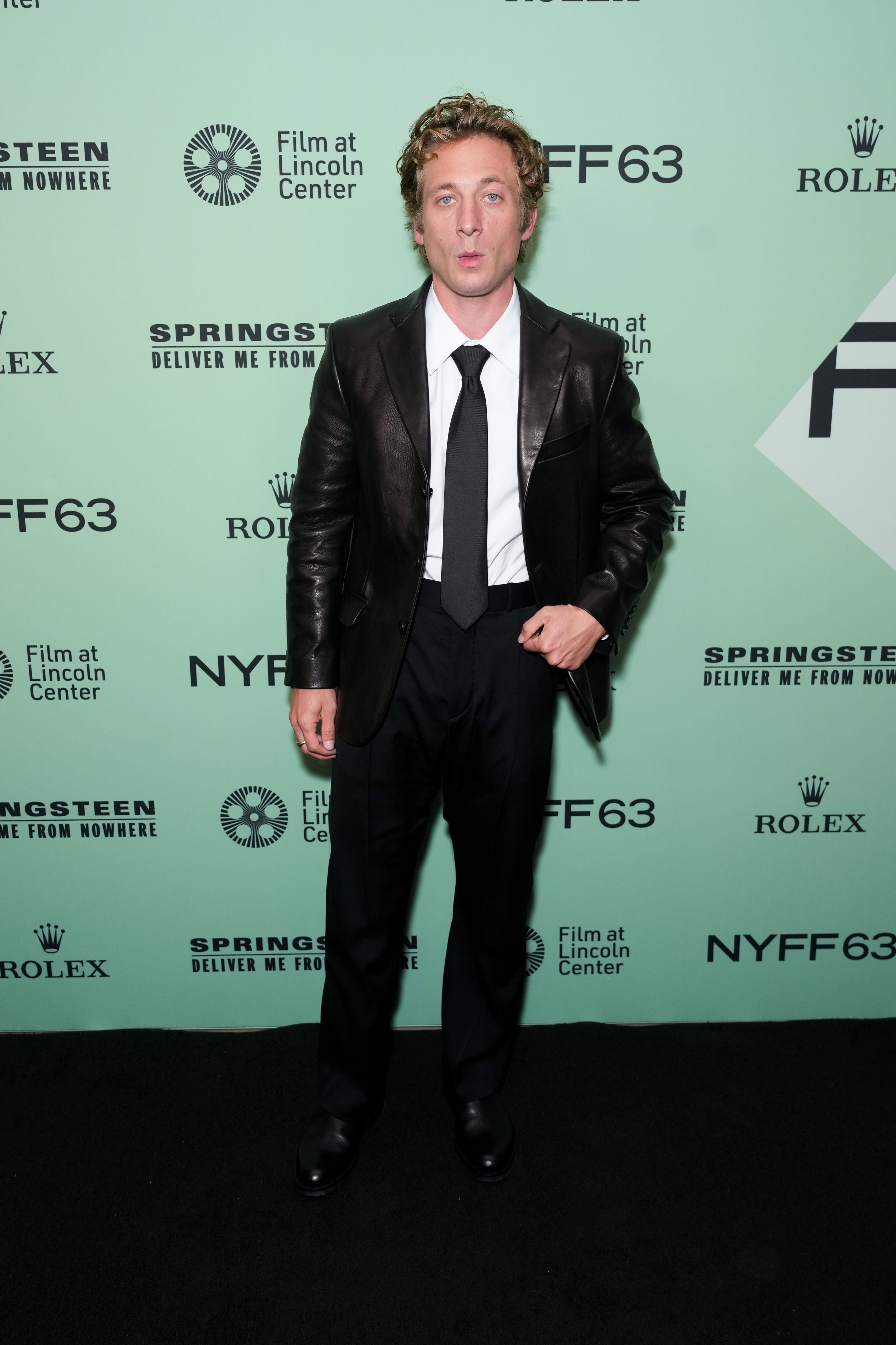 Jeremy Allen White at the New York Film Festival.