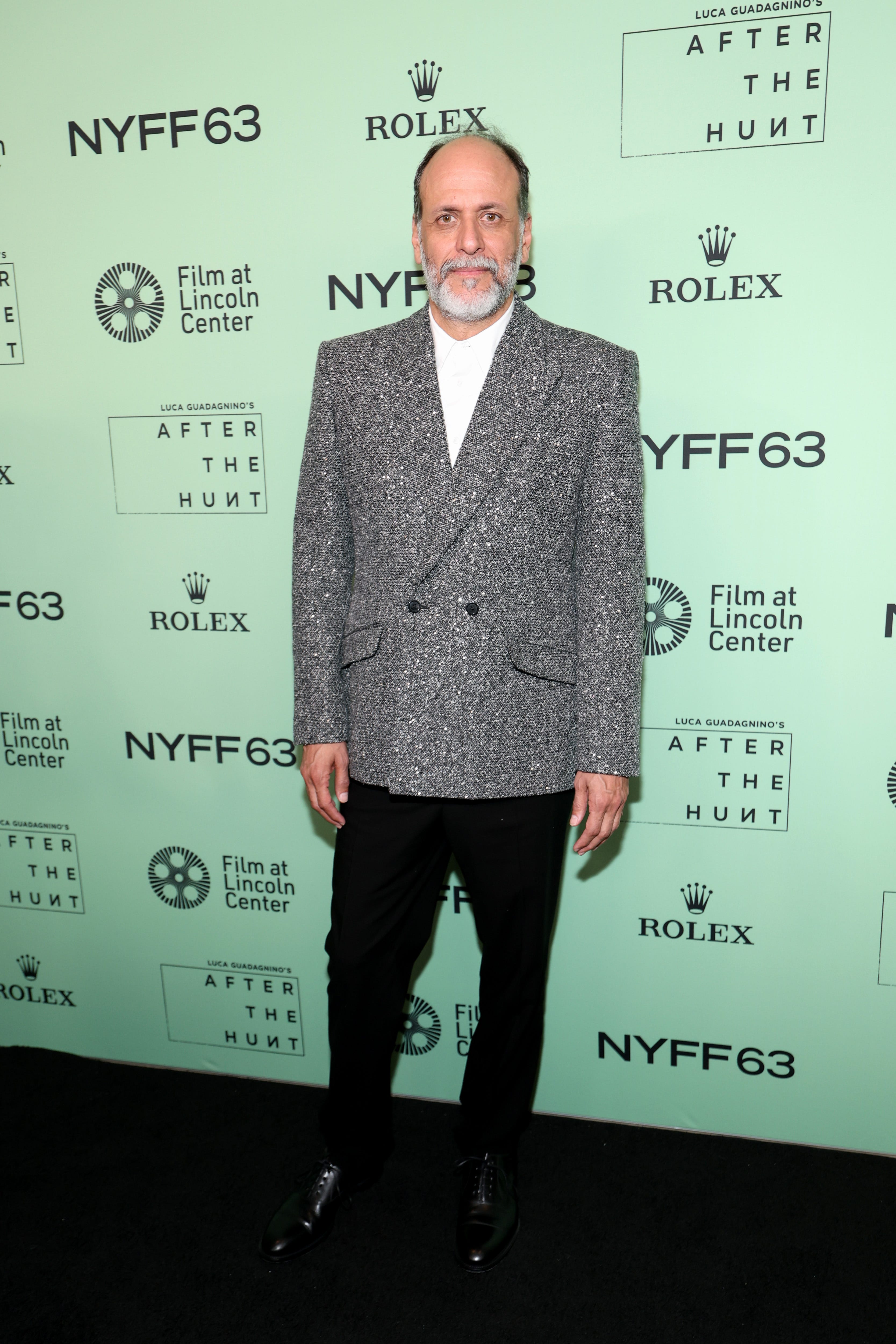Luca Guadagnino at the New York Film Festival.