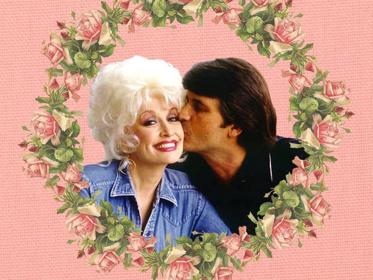 Dolly Parton and Carl Dean.