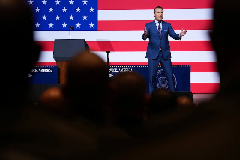 I can’t imagine how galling it must have been for at least some of the generals and admirals to sit there and listen to a former Fox News host lecturing them about their roles as professional military personnel.