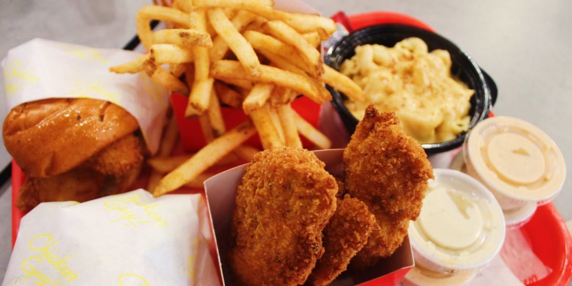 I spent $50 at Guy Fieri’s Chicken Guy! restaurant. It beat every other fast-food chain’s chicken sandwich and tenders.