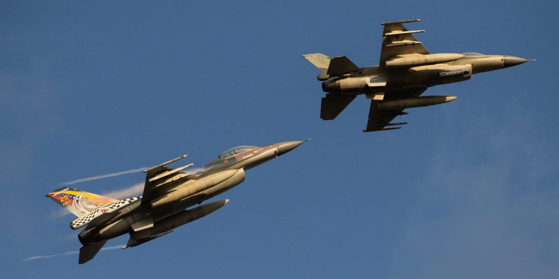 Venezuela buzzed an American destroyer with US-made F-16s amid a Caribbean standoff