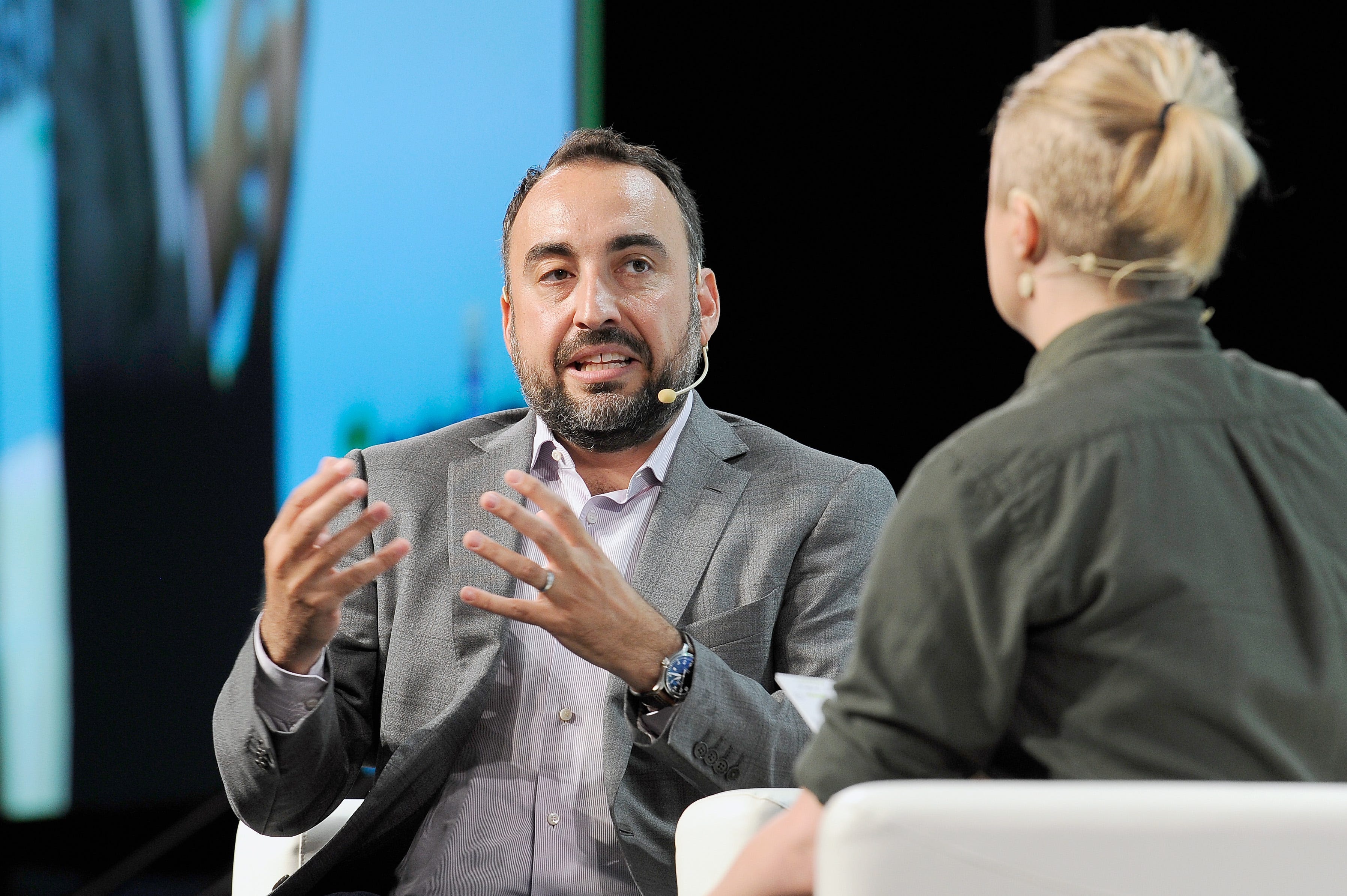 Ex-Facebook chief security officer Alex Stamos is pictured.
