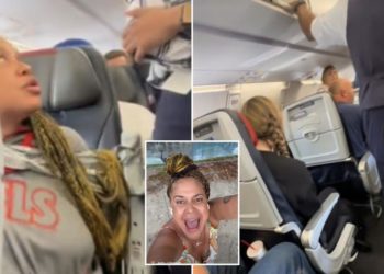 American Airlines passenger duct-taped to seat for attacking flight attendant, threatening crew during bizarre mid-air outburst: feds
