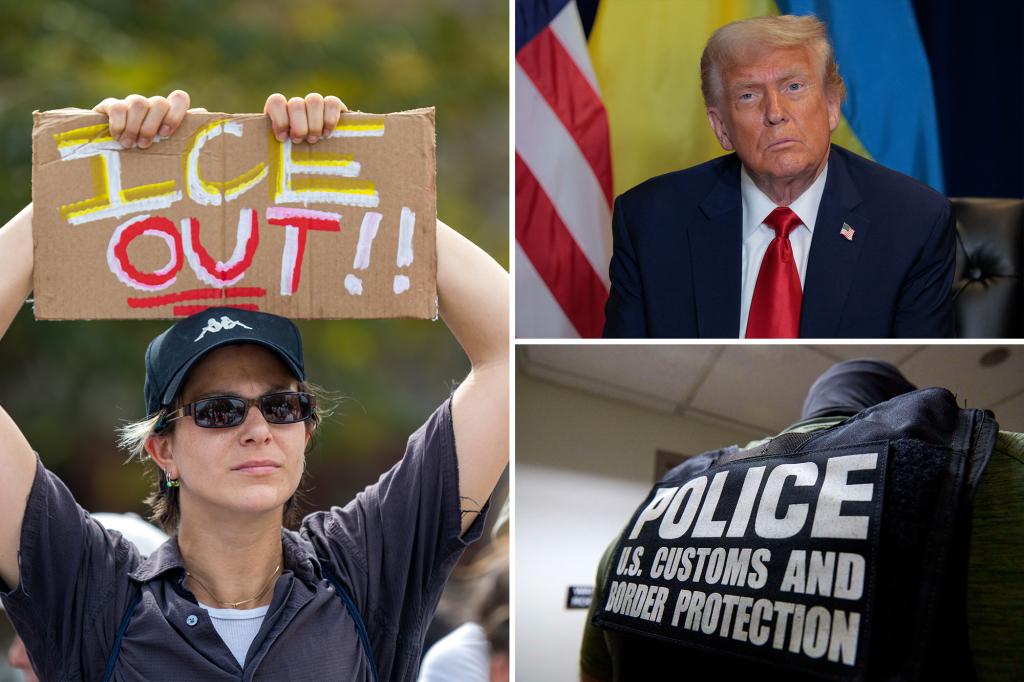 Anti-ICE protesters led by paid activists march across NYC in latest push against immigration enforcement