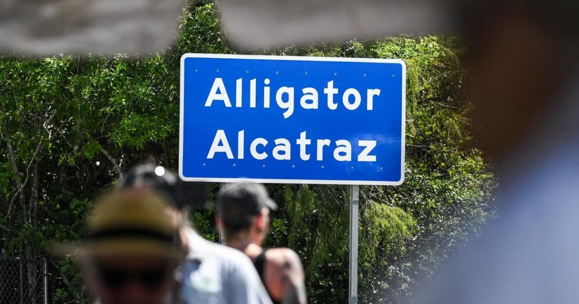 Appeals court rules “Alligator Alcatraz” site can stay open