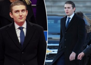 Barron Trump shut down a whole floor of Trump Tower for a date