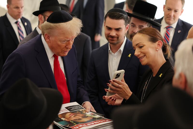 Donald Trump and Ben Shapiro.