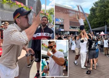 Boozed-fueled US Open fans are rowdier than at other elite tennis tournaments, irking  players and spectators