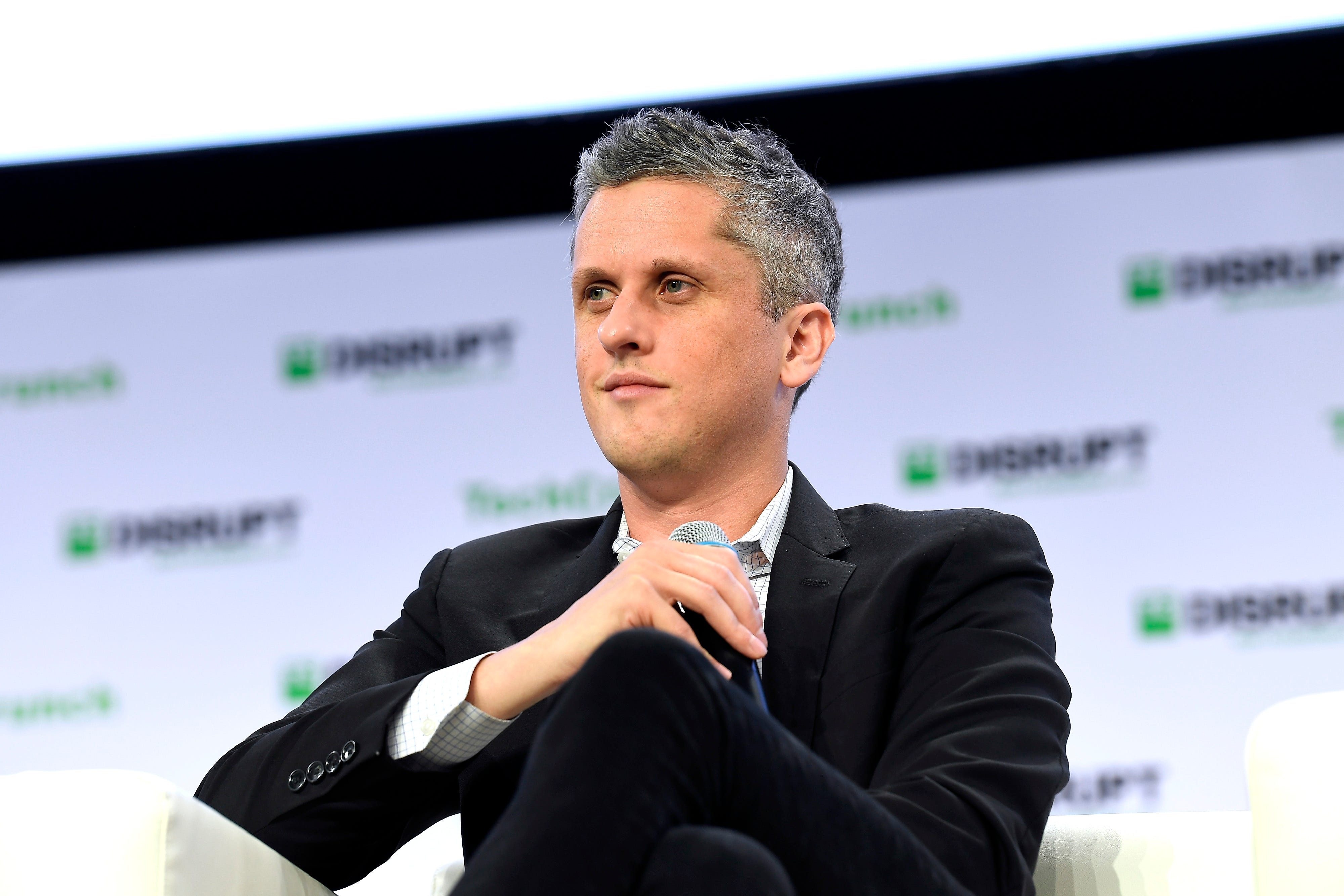 Box CEO Aaron Levie is pictured.