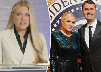 Charlie Kirk’s wife, Erika, breaks her silence on husband’s death after fatal shooting