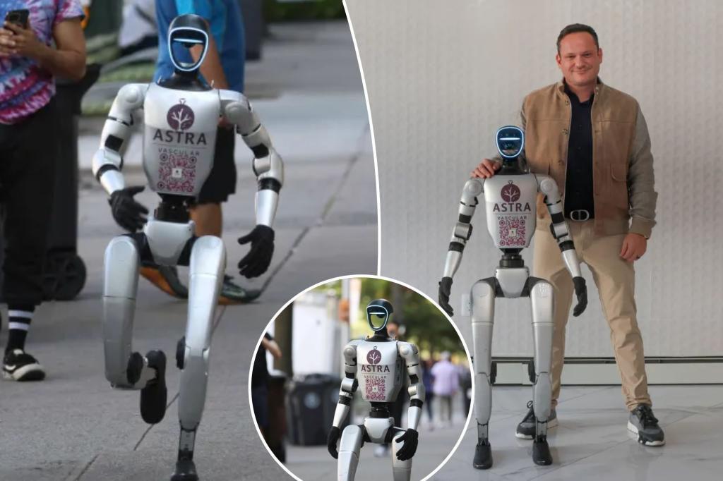 Clumsy, child-sized robot with dreams of being a doctor put to work at Astoria vein clinic