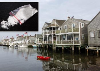 Cocaine levels are 50% above the US average in this summer playground for the rich and famous, sewage tests show