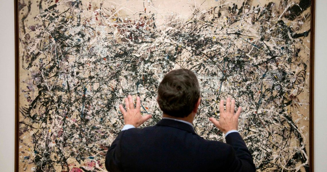 Color mystery in famous Jackson Pollock painting finally solved
