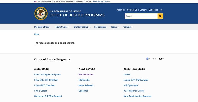 DOJ’s Office of Justice Programs