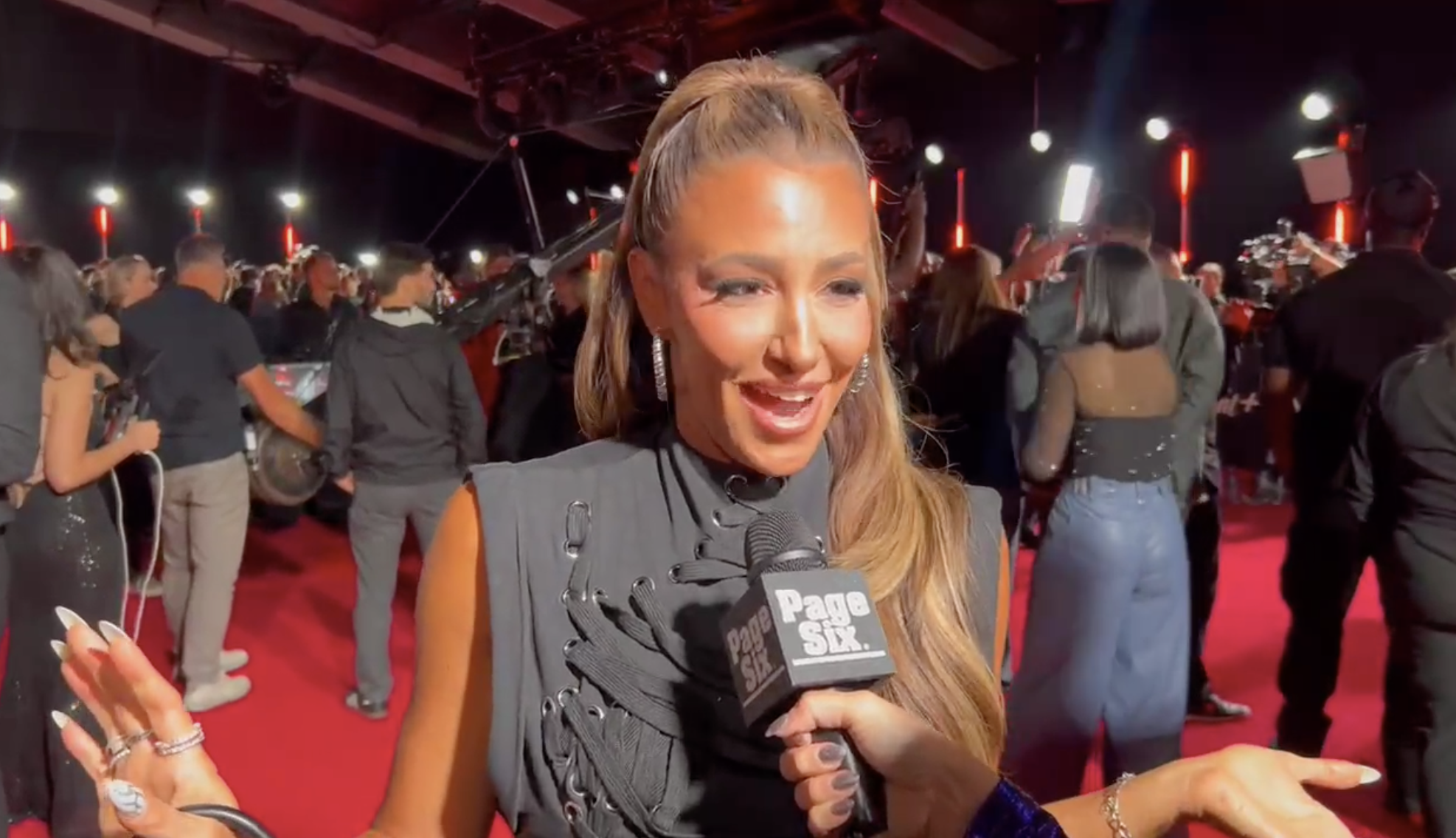 Danielle Cabral at the VMAs 2025