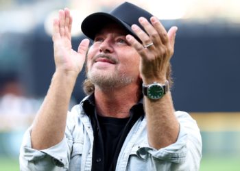 Eddie Vedder Gets Teased For Dropping an F-Bomb on TV During a Cubs Game