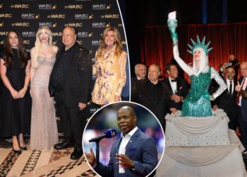 Eric Adams attends powerbroker John Catsimatidis’ birthday after vowing to stay in mayoral race