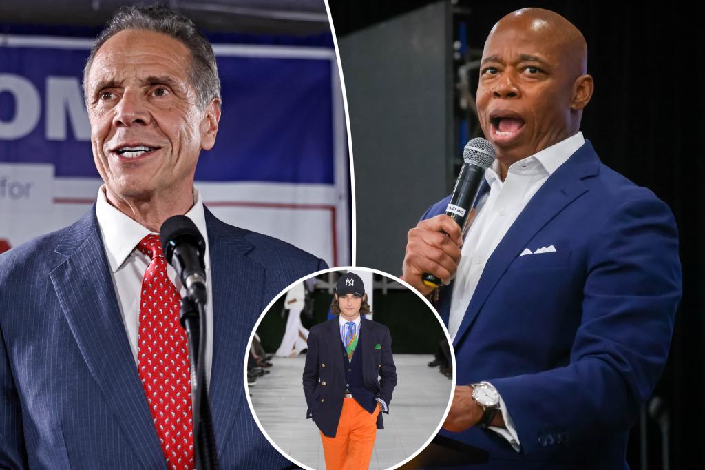 Eric Adams even tussling with Andrew Cuomo over Fashion Week appearances