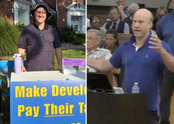 Frequent NJ town hall menace breakdances in silence, complains about taxes — before moonwalking away
