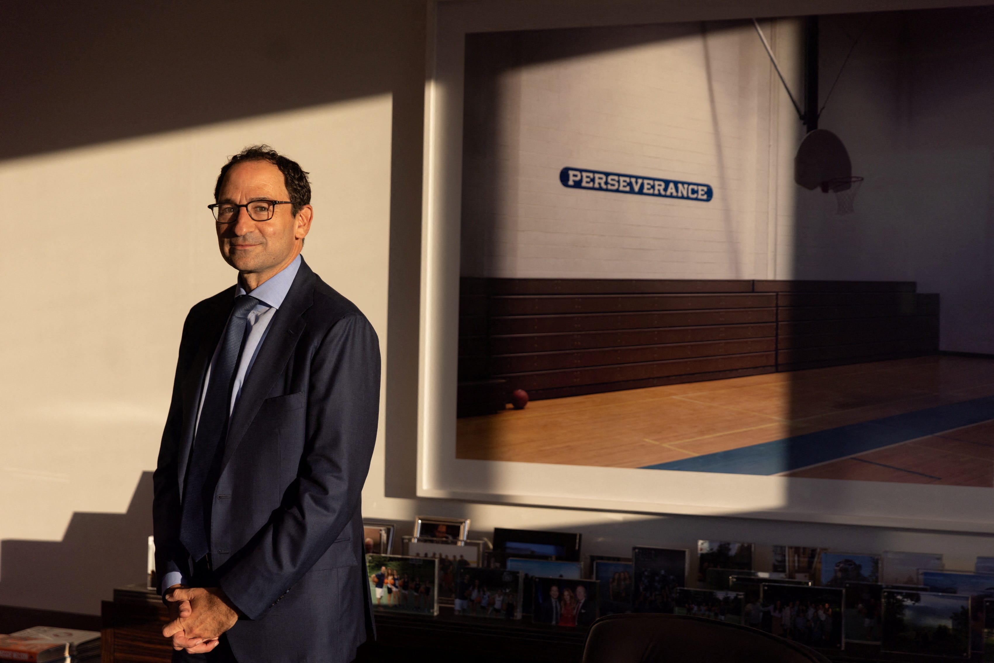 Jon Gray, President and COO of Blackstone, poses for a portrait at the Blackstone Group headquarters in New York City, U.S., January 18, 2023.
