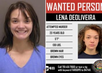Girlfriend bashes sleeping lover’s head with hatchet, but is all smiles in demented police mugshot: cops