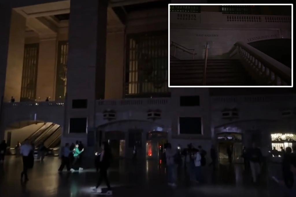 Grand Central Terminal power outage rattles commuters, traps 5 MTA workers in elevator