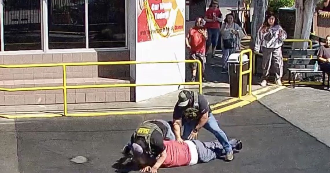 He was body-slammed by immigration agents. Now a car wash owner has filed a $50-million claim against DHS