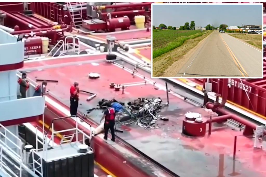 Helicopter crashes near Minneapolis airport in fiery scene, killing all on board