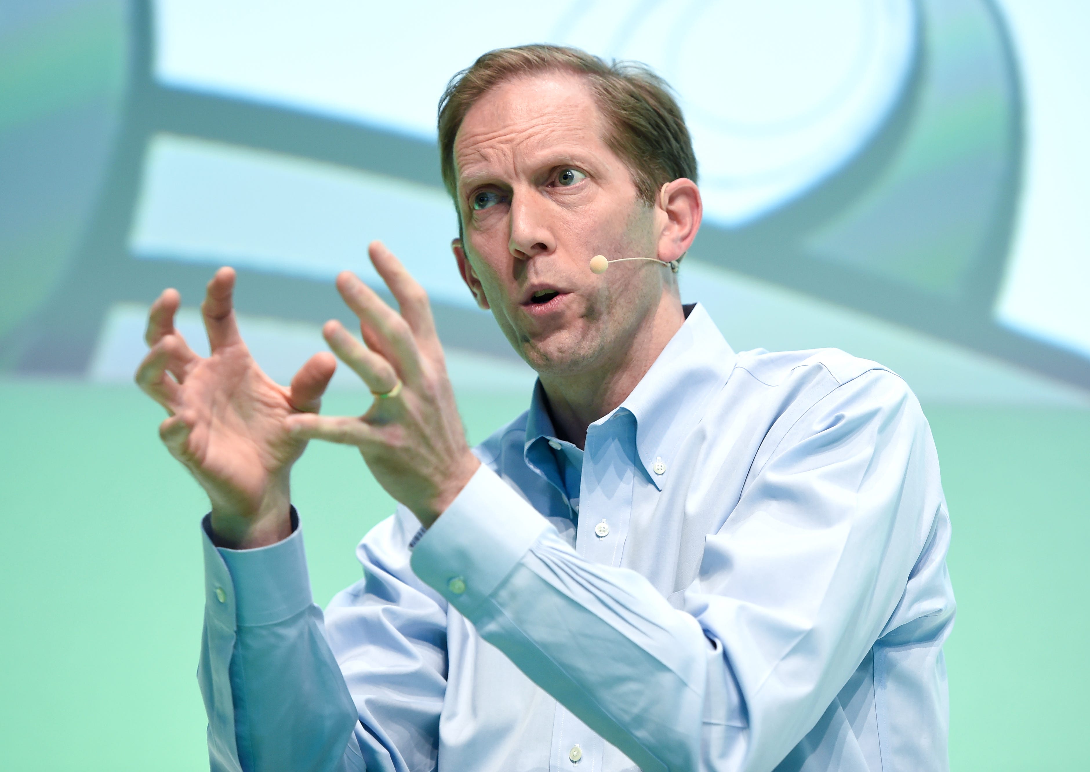 Henry Blodget speaks at a 2016 conference