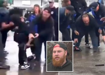 Heroic bystander disarms gun-wielding brute during wild brawl at packed Alaska State Fair: ‘Last thing anybody needs to do is bury their child’