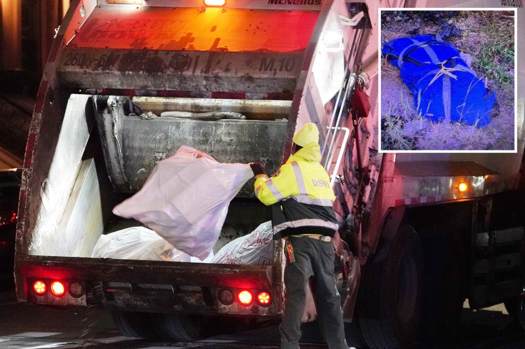 Human skeletal remains found in trash bag by NYC sanitation workers