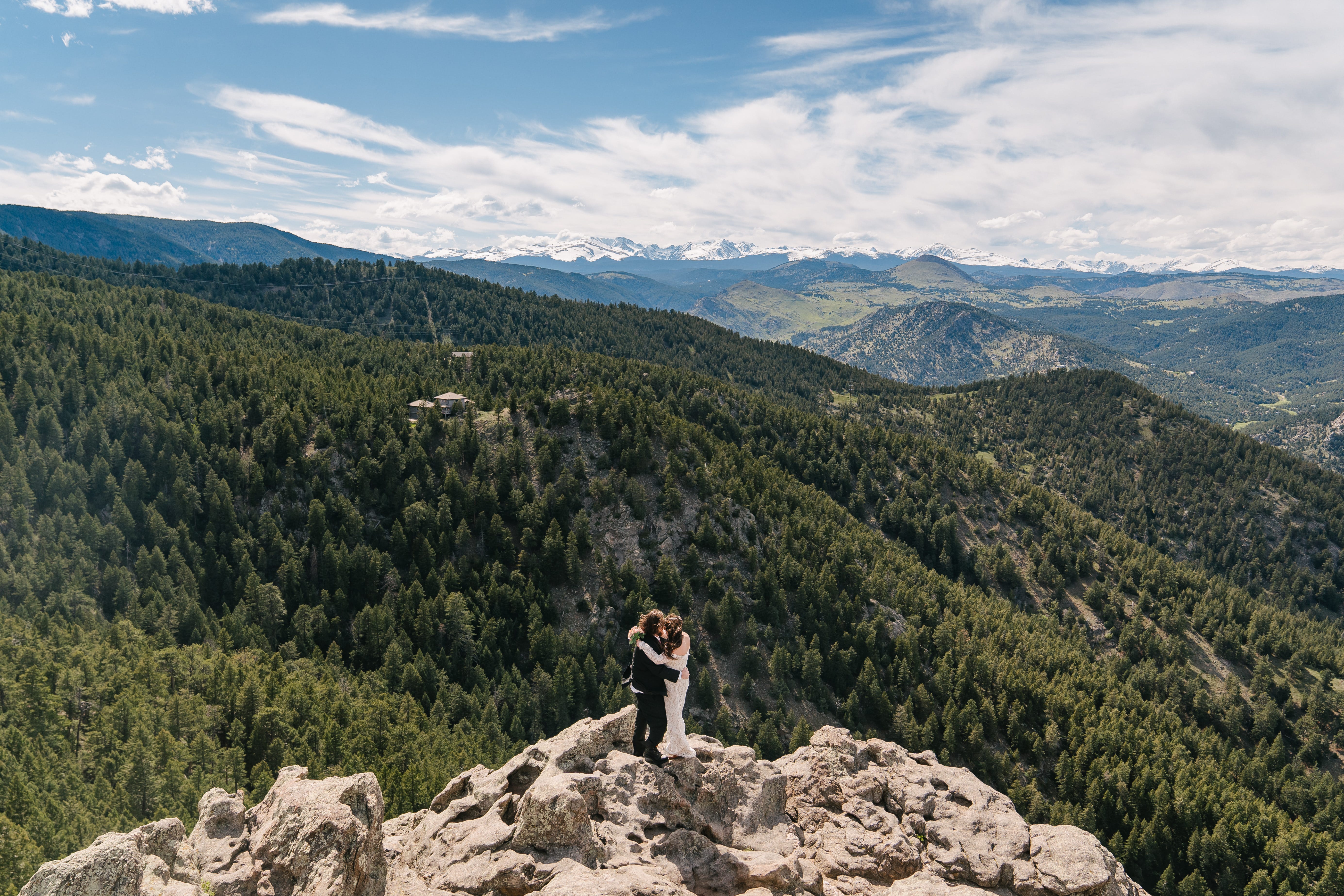 Couple getting married